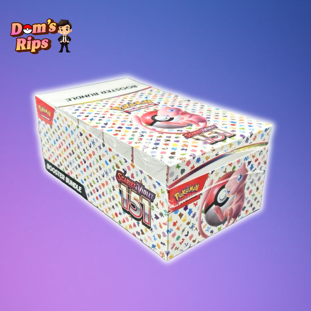 POKEMON TCG 151 SEALED DISPLAY CASE