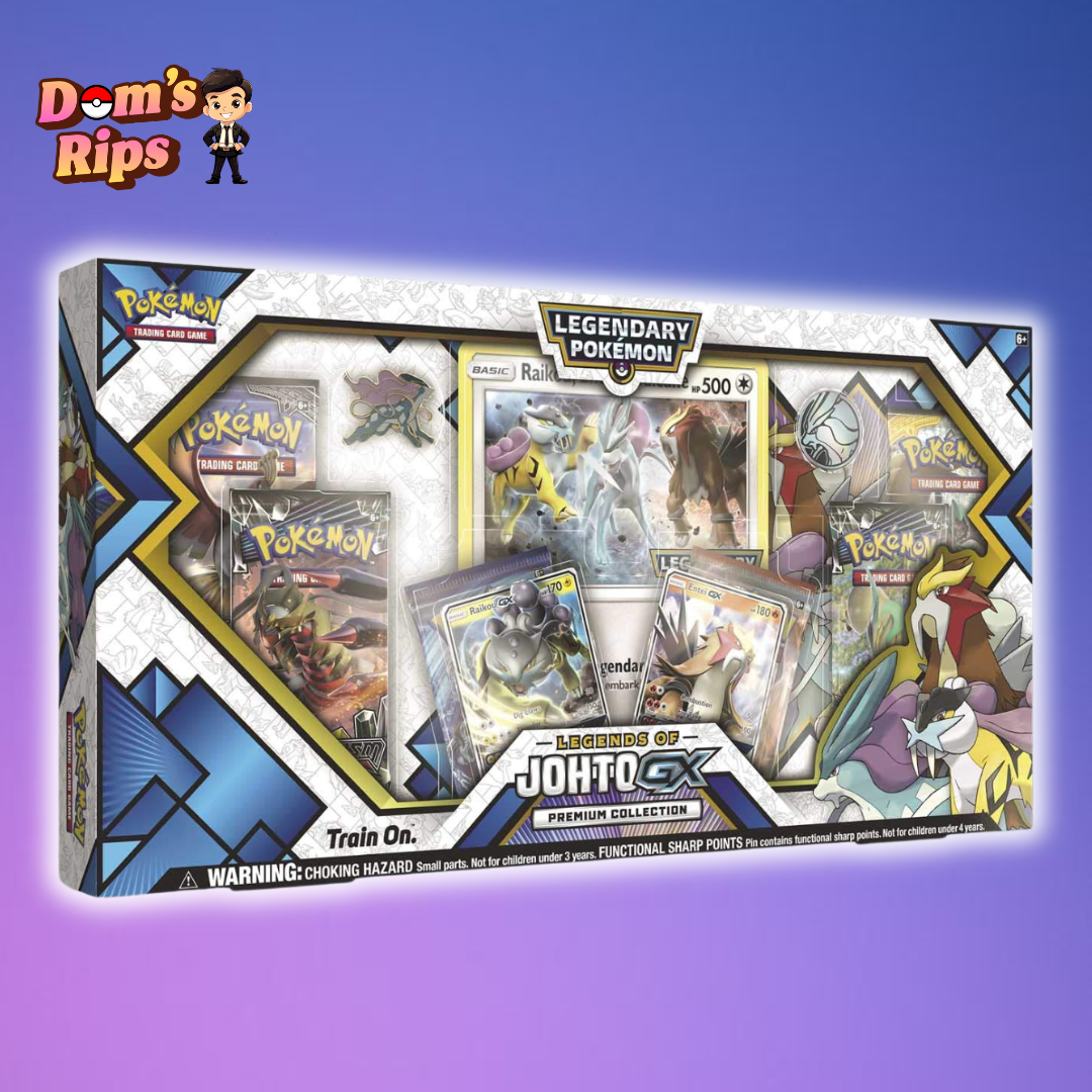Pokémon TCG: Legends of Johto GX Premium Collection