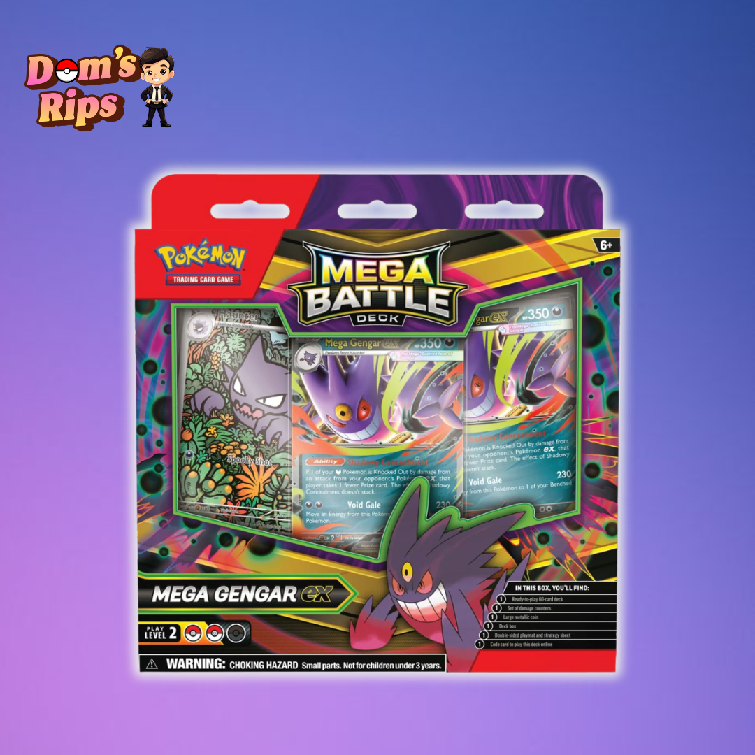 POKEMON TCG MEGA GENGAR EX MEGA BATTLE BOX – Doms's Collectibles