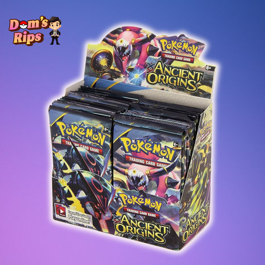 POKEMON TCG XY ANCIENT ORIGINS BOOSTER BOX with Acrylic