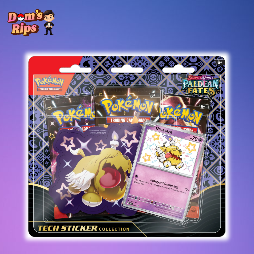 PALDEAN FATES 3 PACK BLISTER