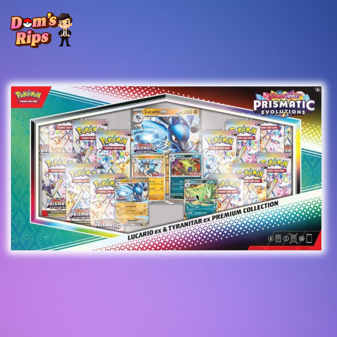 Lucario Ex & Tyranitar Ex Premium Collection