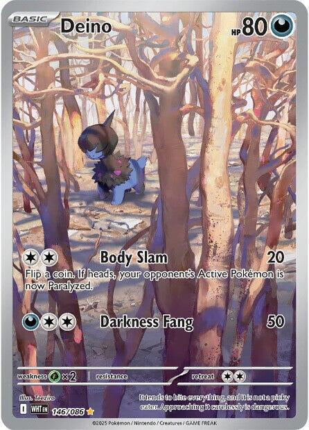 White Flare - Deino Illustration Rare 146/086