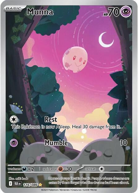 Black Bolt - Munna Illustration Rare 116/086