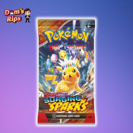 POKEMON TCG SURGING SPARKS BOOSTER PACK X 10